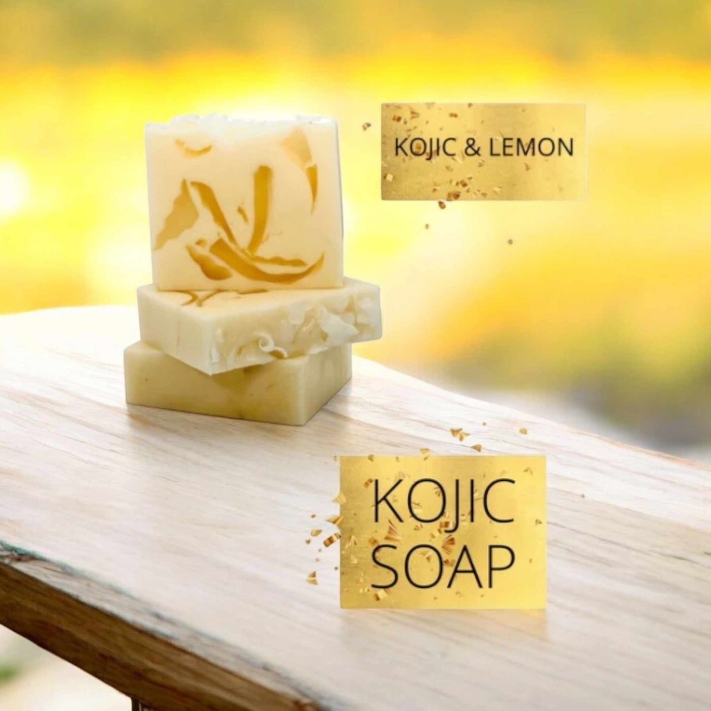 Kojic facial tone correcting soap